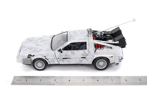 Jada Hollywood Rides Máquina del Tiempo 1:24 escala miniatura 3