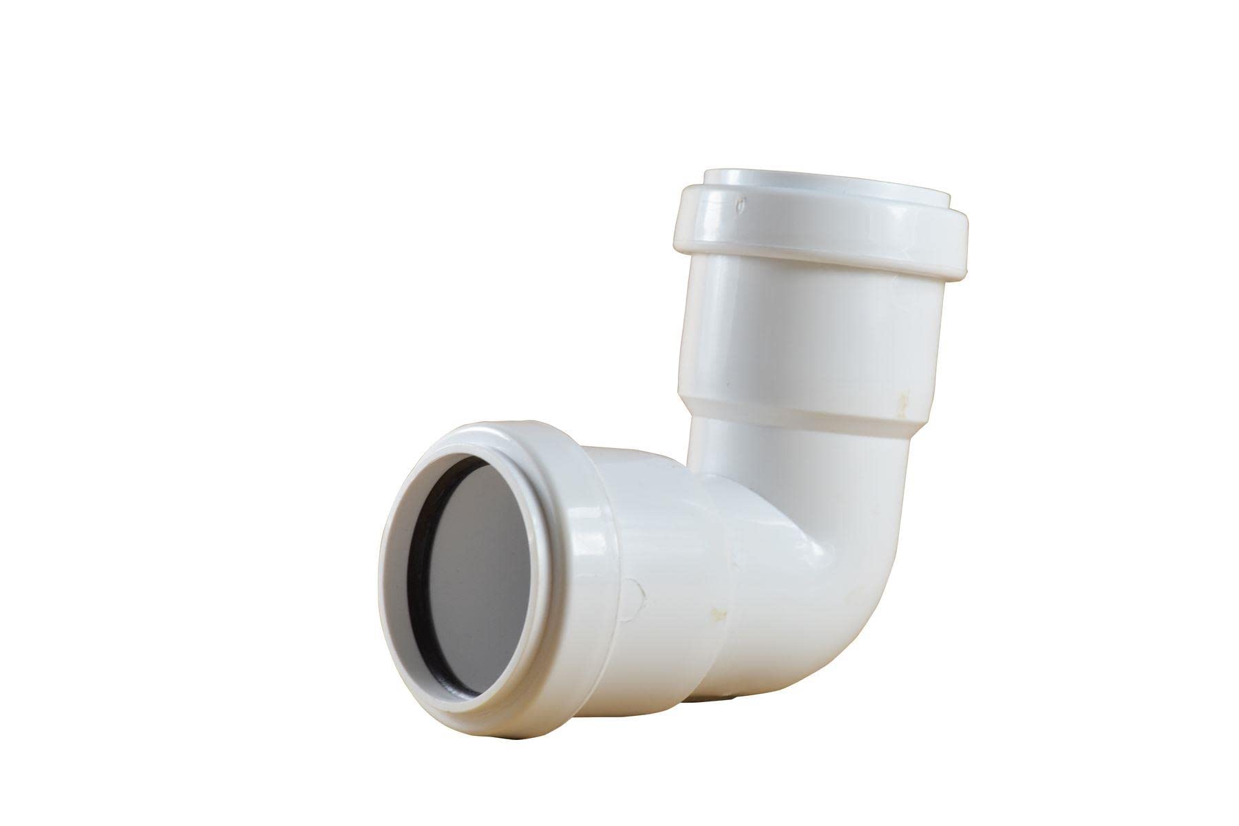 Msl White Pushfit 32Mm Waste Pipe 90 Degree Bend - Pack Of 5