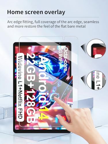 Protector de pantalla para JUEDUR R500 10 pulgadas 2025, 2 unidades miniatura 4