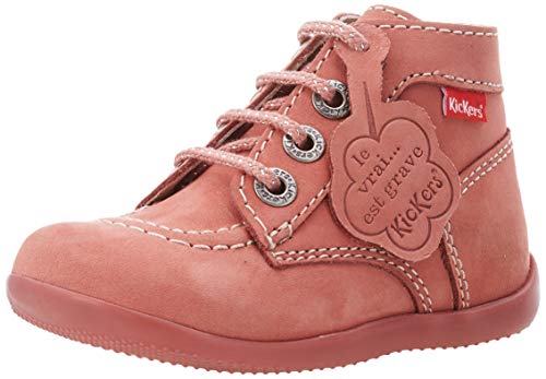 Kickers Bonbon, Bottes Fille, Rose Clair, 25 EU