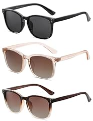 B1 Black+transparent Brown+brown Gradient(3 Pack)