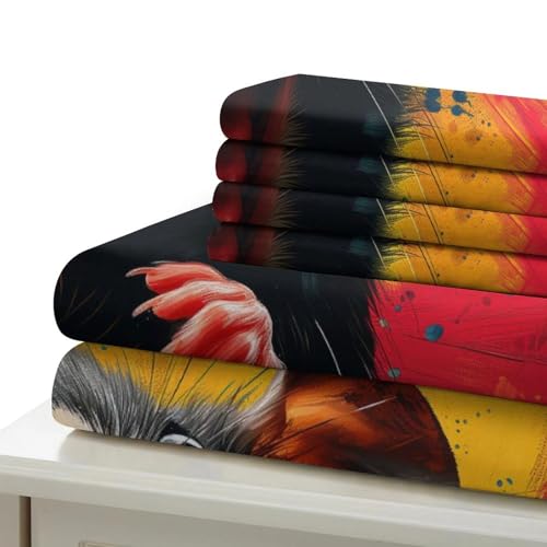 Housse de couette souris 3D douce et résistante pour lit super king