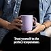 Ember Temperature Control 14oz Smart Mug 2, App-Controlled and Rechargeable Heated Coffee Cup Warmer with Intelligent LED Display, Lavender.