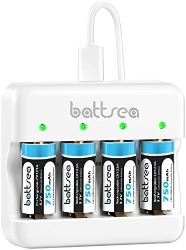 750mAh Lithium Battery with Fast Charger Compatible with Arlo Cam...