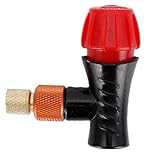 Inflador de CO2, bomba de CO2, bomba de CO2, bicicleta de bomba de CO2, cabezal de válvula inflable para bicicletas con válvulas Presta y Schrader para pelotas (1)
