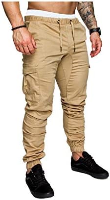 Amazon.com: Hirigin Pantalones de carga para hombre Slim Fit Urban Multi- Bolsillos Causal Jogger Pantalones : Ropa, Zapatos y Joyería