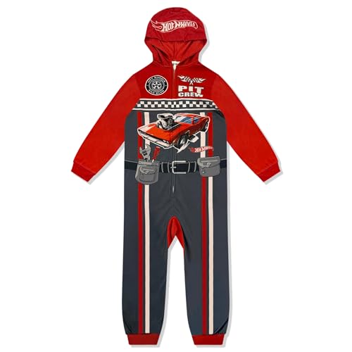 Hot Wheels Kids Red Cars Pajamas Blanket Sleeper