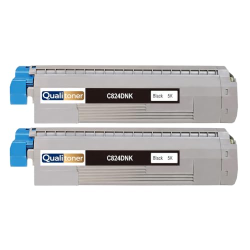 Pack 2 toners compatibles OKI C834dnw C824dn C844dnw noir