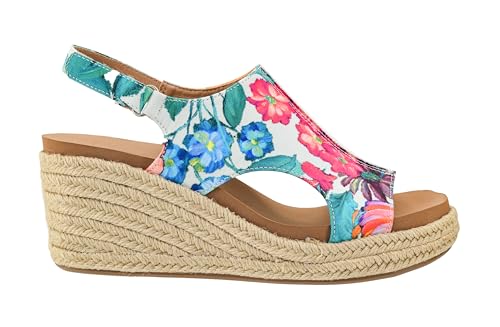 Image of Corkys Footwear Womens Carley Wedges, Featuring Corkys EVA Foam Cushioned Insoles, A 2.5 Inch Heel, Lightweight For All Day Wear, And Hook And Loop Closure