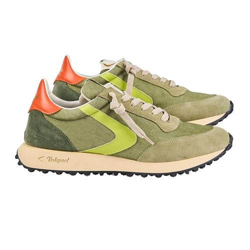 Chaussures Start Heritage Valsport Sneakers Légères en Cuir Vert Clair - 4