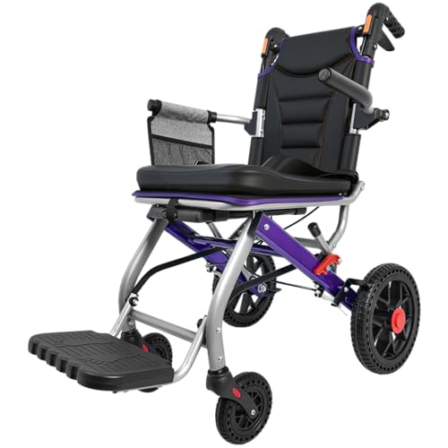 BlessReach Ultra Lightweight Folding Wheelchair