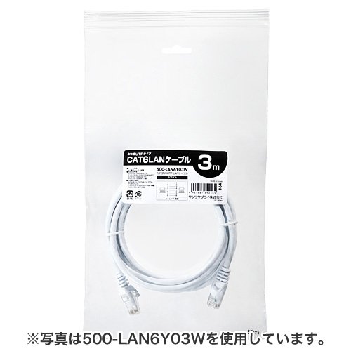 Amazon.co.jp: サンワダイレクト Cat6 LANケーブル 2m ツメ折れ防止