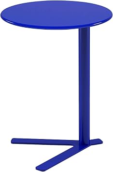 Round Storage End Table, Side Table for Couch Slide Under, C Table Sofa Side End Table for Living Room