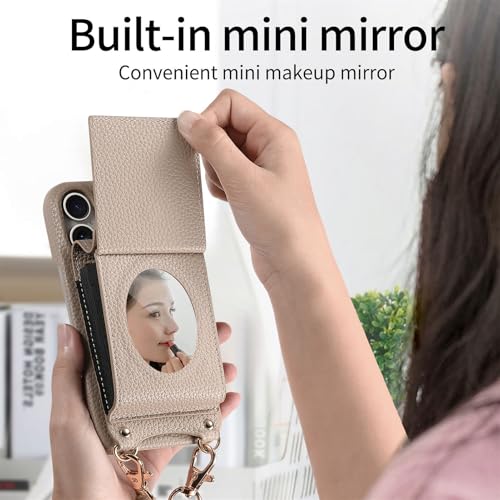 Coque Google Pixel 8A porte-cartes de crédit intégré et cordon de transport amovible - 3