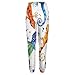 Colorful Lizards Geckos Watercolor Women's Sweatpants Athletic Joggers Casual Lounge Pants with Pockets for Yoga Workout Running