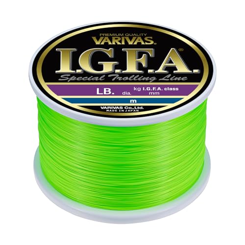 Ligne de pêche verte Morris Varivas monofilament IGFA 1000m pour éviter la casse