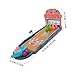 GANAZONO 1set Tabletop Bowling Toy for Boys and Girls Interactive Indoor Bowling Game Plastic and for Family Fun and Skill Development for Parties and Educational Play