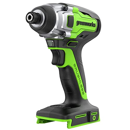 Perceuse visseuse à percussion 24V Greenworks pour visser sans effort