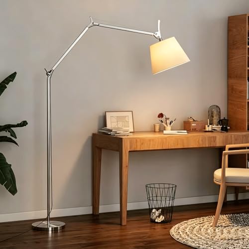 Lampadaire moderne en métal pour créer un coin lecture cosy dans votre chambre