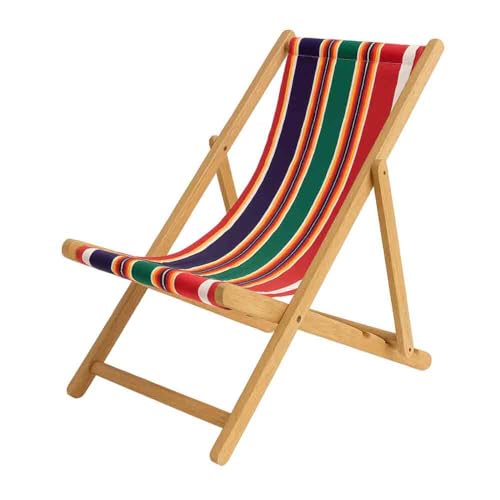 Image of AMBIKA STORES & READYMADES Adjustable Hemmed Side Bordered Cotton Canvas Cloth for Traditional Wooden Easy Chair - Stitched and Ready to Use-Single Layered (Size - 20 x 52 inch, Multicolor)