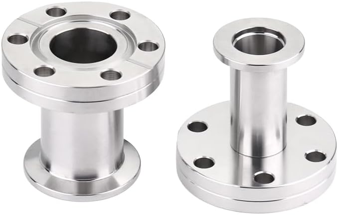 CF16からKF16 CF真空KFフランジ CF可変径KFフランジ変換フランジ 304ステンレス CF63からKF25へのCF真空KFフランジCF可変径KFフランジ変換フランジ304ステンレス