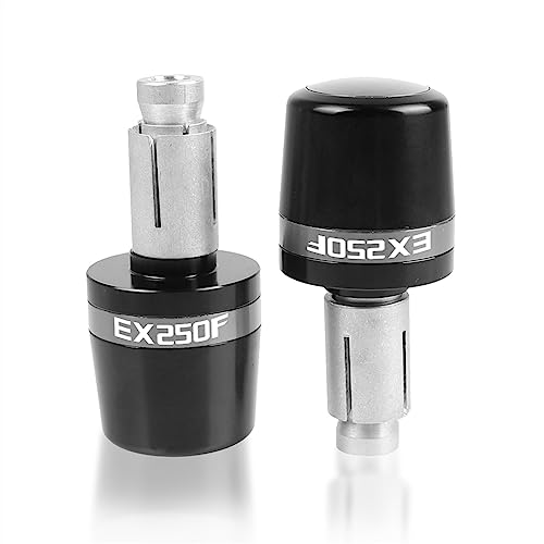 Réduire vibrations guidon Kawasaki EX250F avec ces embouts de moto CNC 22mm