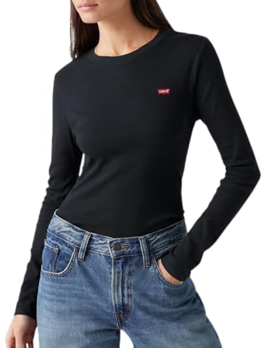 T-Shirt Femme Levi's Essential Housemark à Manches Longues
