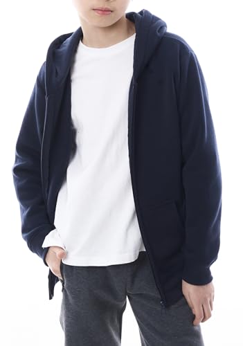 Image of WHITE PEAK TRADING COMPANY 3 Pack Boys Hoodies Fleece Classic Athetic Pullover & Zip-Up Sweatshirts Kids Clothes 6-20