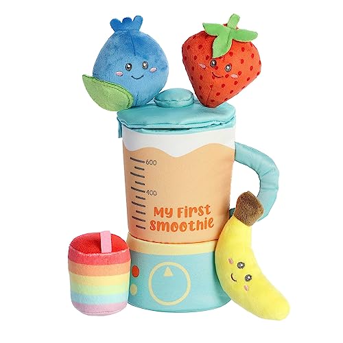 Image of Ebba™ Engaging Baby Talk™ My First Smoothie™ Baby Stuffed Animal - Sensory Delight - Interactive Learning - Multicolor 8 Inches