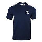 Adidas logo adidas 3-Stripes tee T-Shirt, Hombre, Collegiate Navy, S