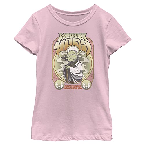 T-shirt Yoda Star Wars pour fille en coton doux au style geek
