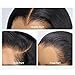 New Trend Lagos Hairline Wig 180 Density Sliky Straight Lagos M Shaped Hairline HD Invisible 13X4 Glueless Lace Front Wig Human Hair for Women Widow's Peak Lace Frontal Wig Pre Plucked Bleached Knots