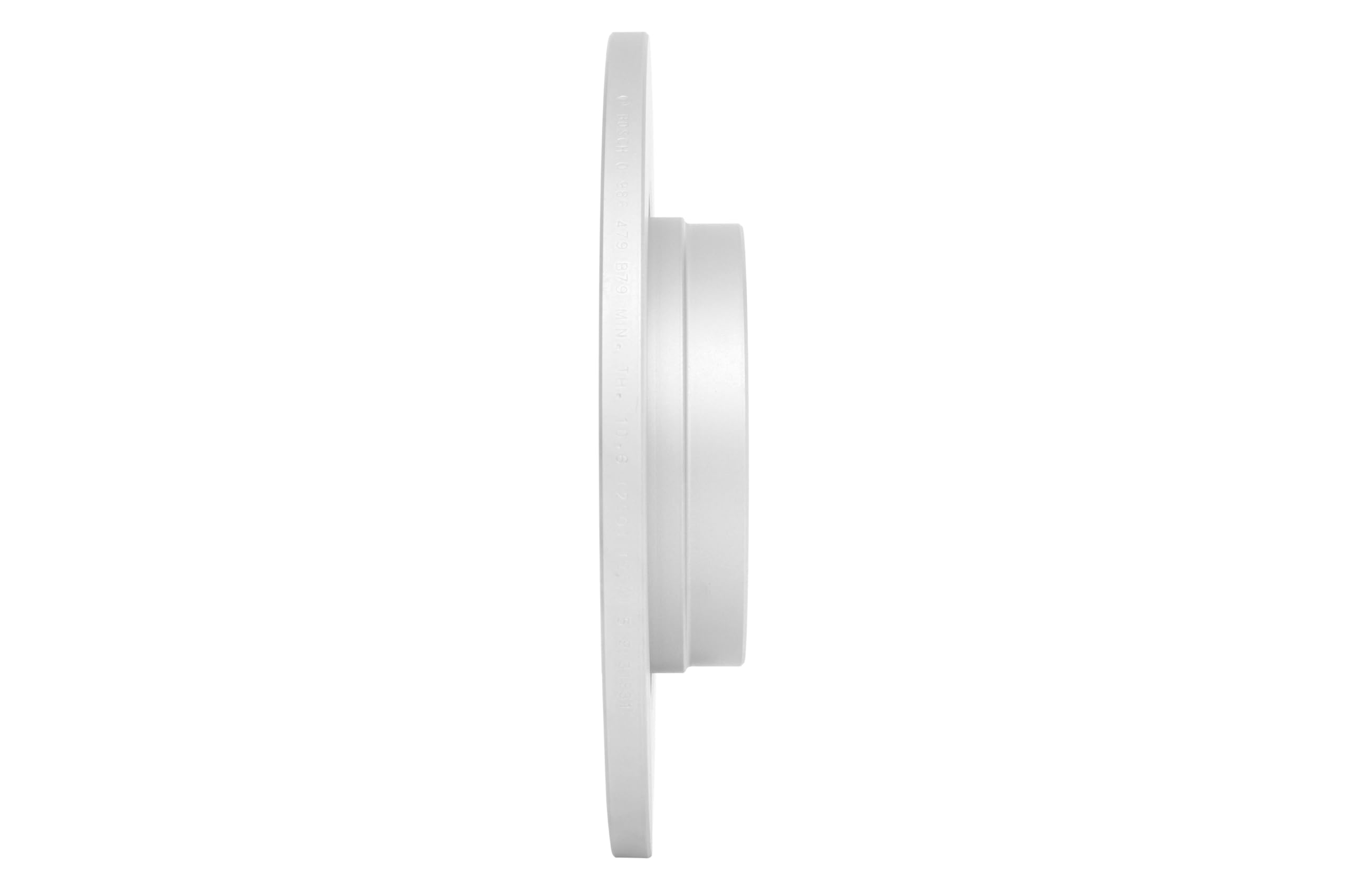 Jeu de disques de frein Bosch BD2080 - Disques ventilés 259 mm haute teneur carbone - Essieu avant - Excellent refroidissement et réduction du bruit, protection anticorrosion avancée - 2 disques