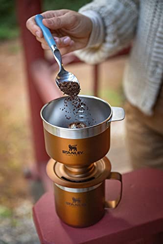 Image of STANLEY Classic The Perfect-Brew Pour Over Gift Set Elevate Your Coffee Experience with Precision Pouring and Timeless Style | 20oz /12oz | Maple