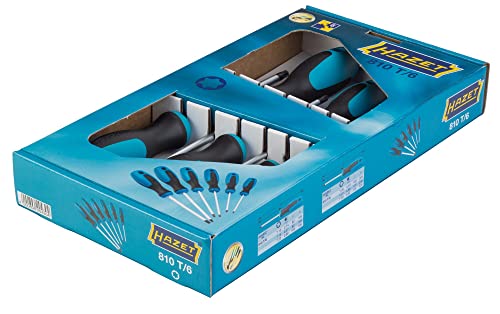 Image of Hazet 810T /6 Screwdriver Set Torx 6 Piece