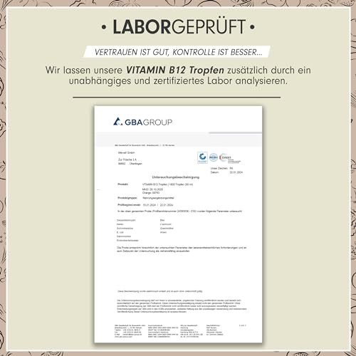 Abnehmtropfen ProFuel Vitamin B12 Tropfen 1800 Tropfen (50ml)