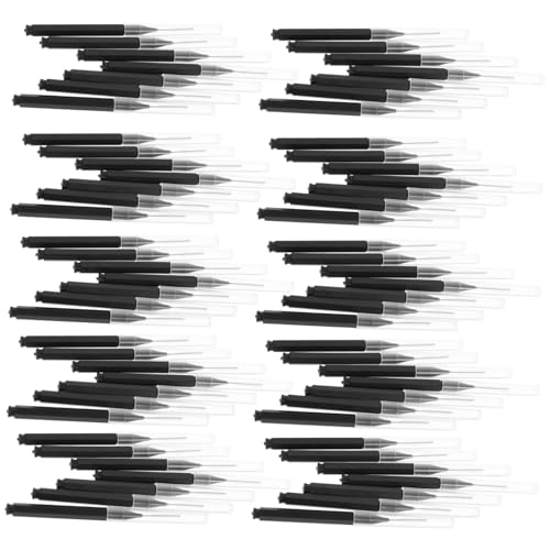 Healvian 100pezzi Pennello Per Sopracciglia e Ciglia Scovolino Per Sopracciglia e Extension Ciglia Strumento Per Laminazione e Applicazione Di Micro Pennelli Portatili