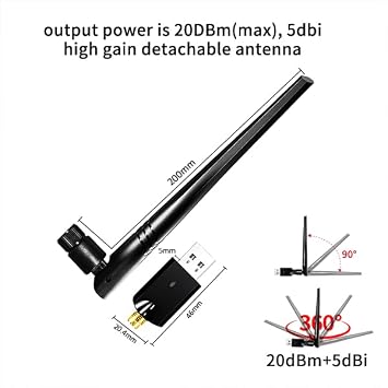 Zigbee3.0 Dongle Gateway support Home Assistant, ZHA, Zigbee2MQTT, OpenHAB, base on EFR32MG21 EZNet 8.0.2 Firmware upgradeable, USB adapter with 5dbi antenna