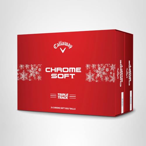 Callaway Golf Chrome Soft Golf Balls (Triple Track (White)