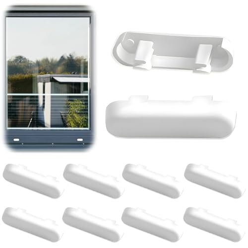 10 Pack Window Drainage Cover Caps – Weep Hole Covers for UPVC Window Vents, Plastic Drainage Caps for Window Sills and Frames, DIY Home Maintenance Use