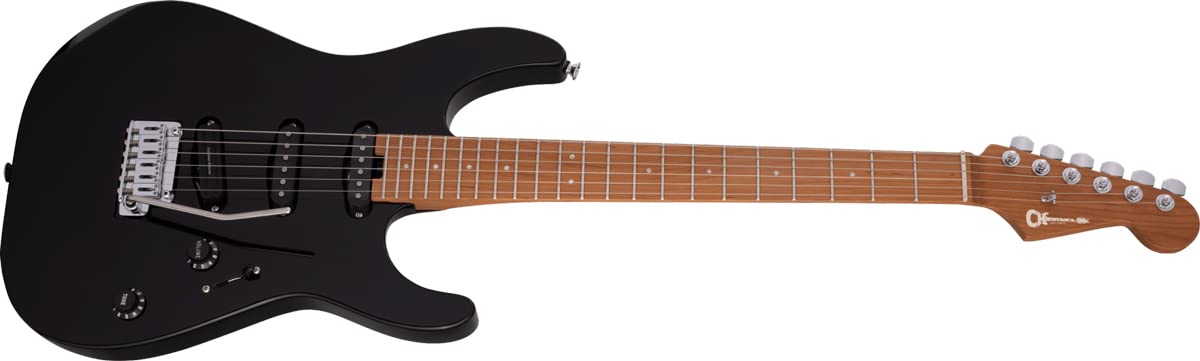 Amazon | Charvel Pro-Mod DK22 SSS 2PT CM, Gloss Black | エレキ