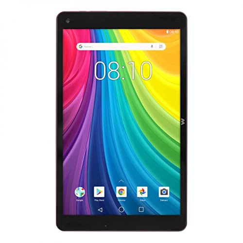 Woxter X-100 Pro Pink - Tablet Android, 10.1" IPS, Quad Core, Android 11, CPU Quad Core A133, 1.6Ghz, Android 11, Bluetooth, Wi-FI, 16Gb + Micro-SD, color rosa Cover