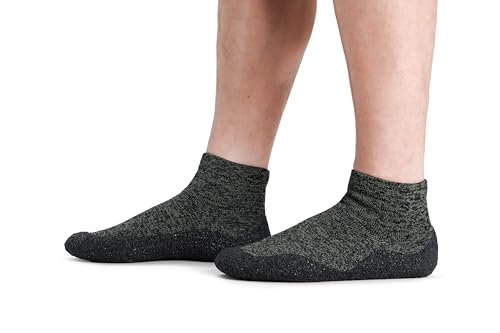 Image of WHITIN Ultra Portable Barefoot Sock Shoes for Women and Men YG02 | Eco-friendlier, Multi-Purpose, Zero Drop, Minimalist, Water Yoga Beach Aqua Aerobic Shoes with Rubber Bottoms