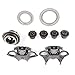 Dual Clutch Shift Fork Kit, Dual Clutch Fork Replacement for Focus/Fiesta/EcoSport for Dual Shift Fork Kit Hor