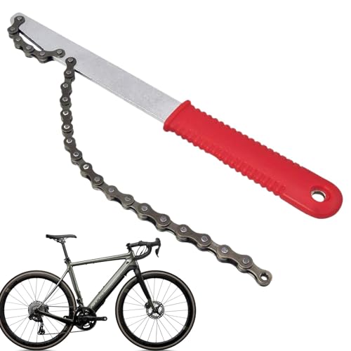 Werkzeug zum Entfernen des Freilaufs | Werkzeug zum Entfernen der Kettenräder aus Kohlenstoffstahl für Fahrräder, Schlüssel zum Entfernen des Freilaufs | Stabile Kettenpeitsche für Fahrräder, zum Entf