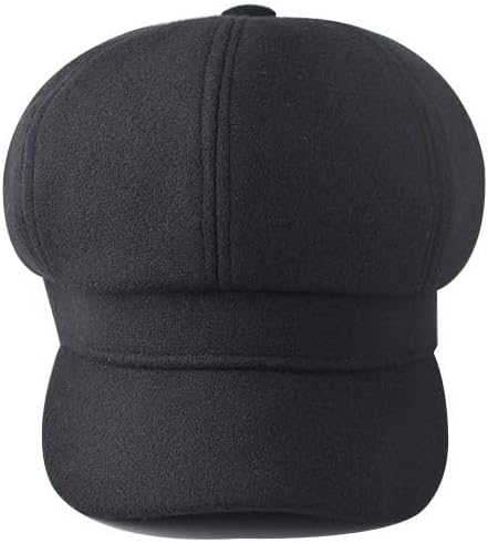 Womens 8 Panel Newsboy Hat Winter Wool Blend Cabbie Beret Cap Gatsby Ivy Painter Pageboy Caps