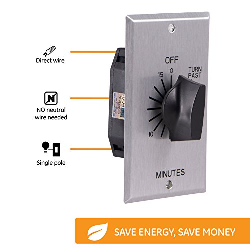Ge 7060 In-Wall Mechanical Countdown Timer Switch thumb #3