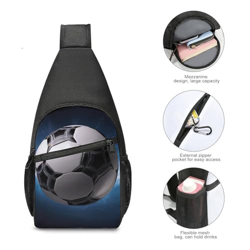 Bolso Sling para Hombre y Mujer, Pequeña Mochila Cruzada miniatura 4