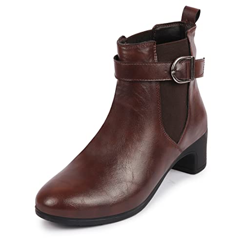 Image of FAUSTO Women Flared Heel Boots
