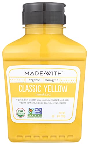 Made With Organic Mustard Yellow, 9 Ounce
